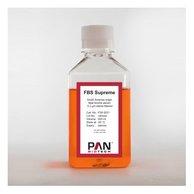 FBS Supreme, South America origin, fetal bovine serum, 0.2 um sterile filtered